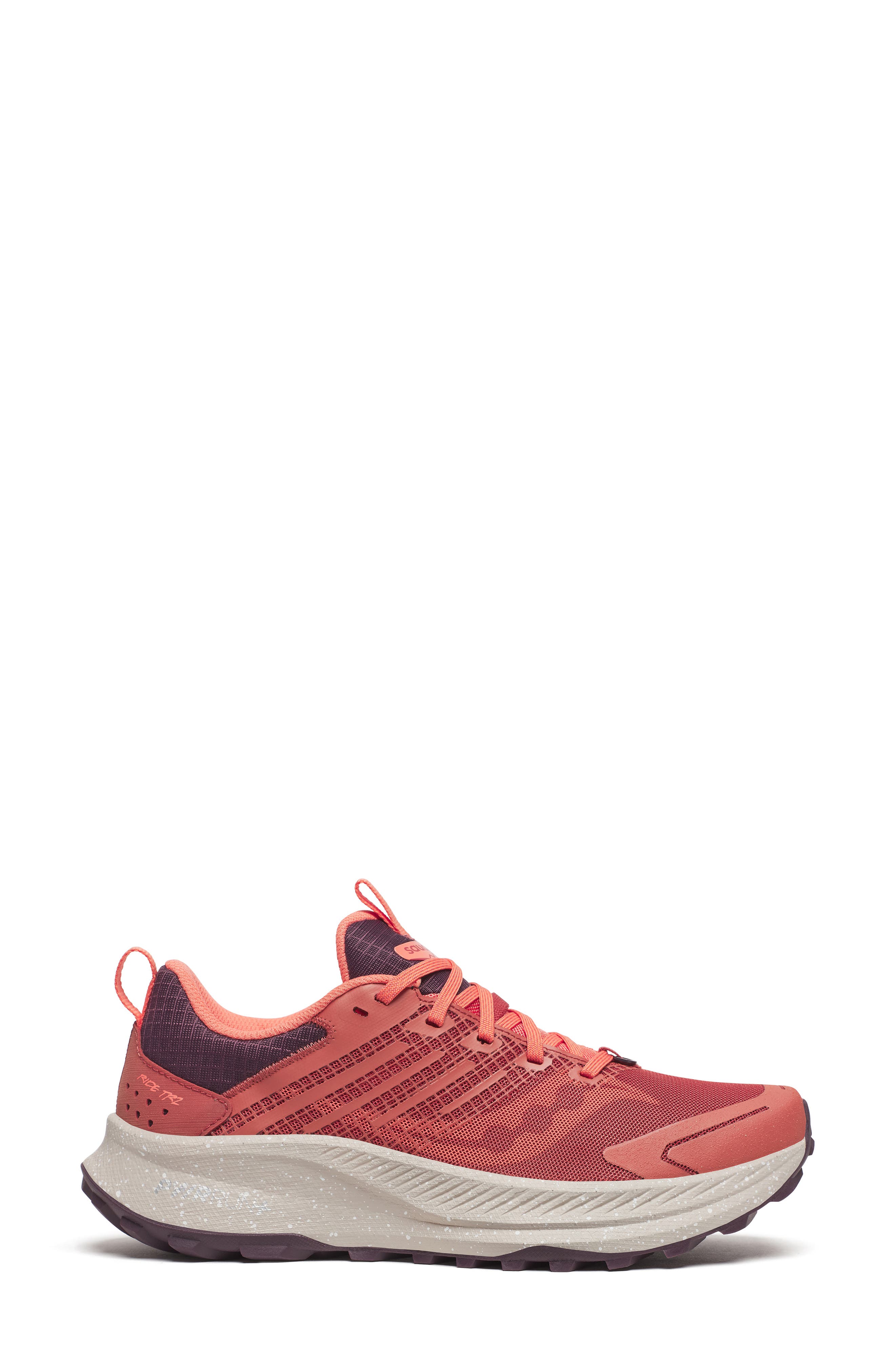 Ride TR2 Trail Running Shoe, Alternate, color, BRICK/ WINE