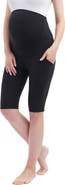 Kimi & Kai Fio  Belly Support Pocket Maternity Bike Shorts
