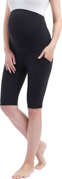 Kimi & Kai Fio  Belly Support Pocket Maternity Bike Shorts