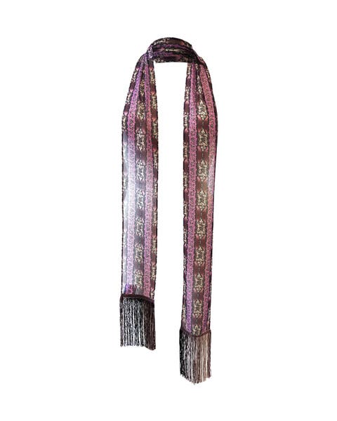 Cameo Stripe Headscarf