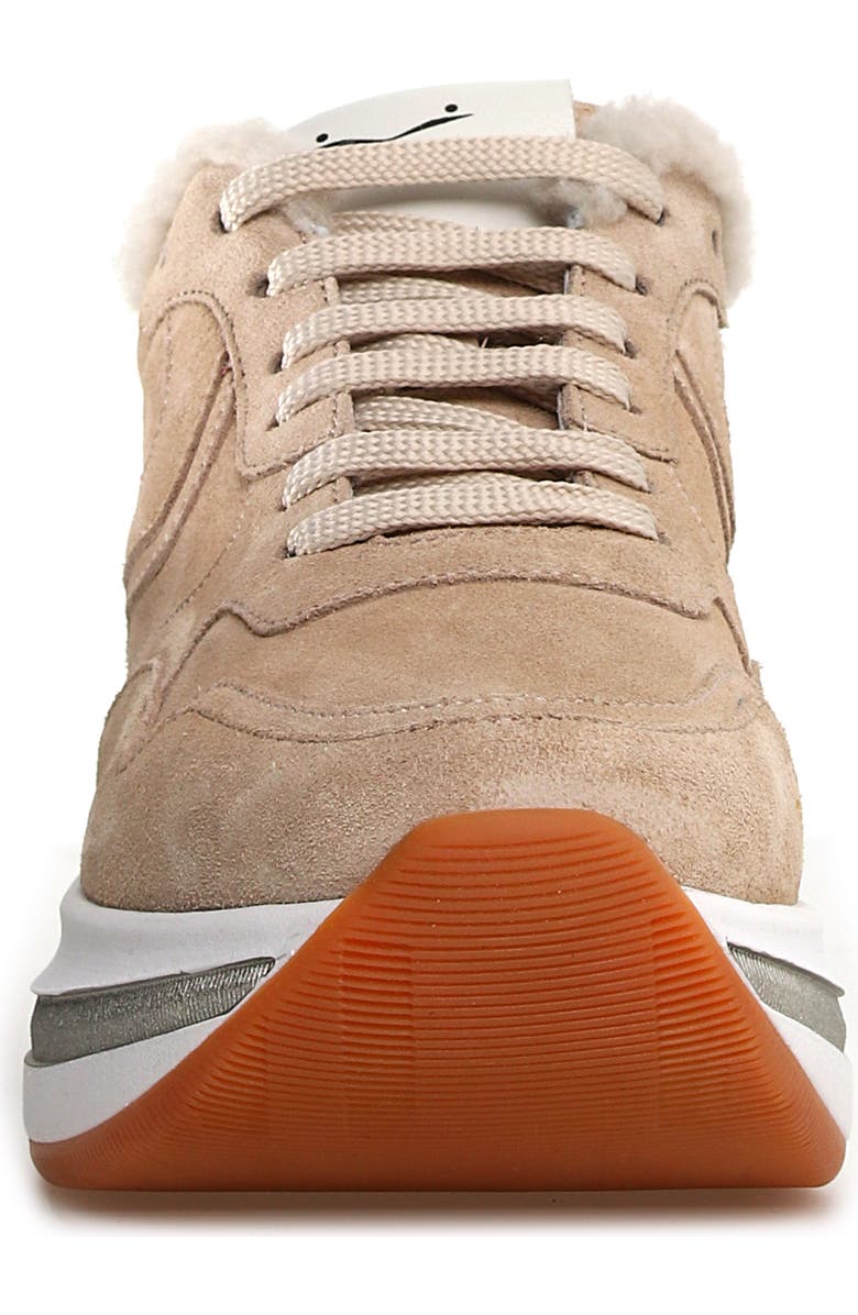 Voile Blanche Melany Genuine Shearling Lined Sneaker, Alternate, color,