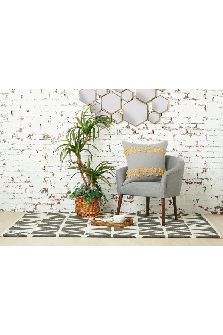 Tabb Accent Pillow Collection 22" x 22", Alternate, color, Grey