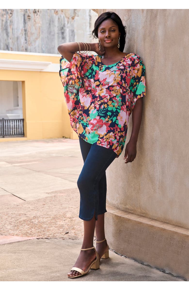 Jessica London Caftan Top, Alternate, color,