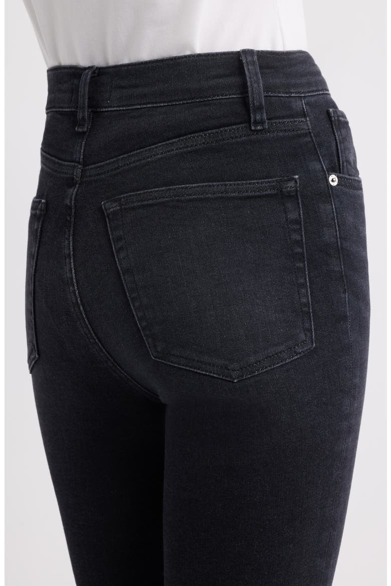The Pencil Crop High Waist Ankle Slim Straight Leg Jeans, Alternate, color, ULTRA
