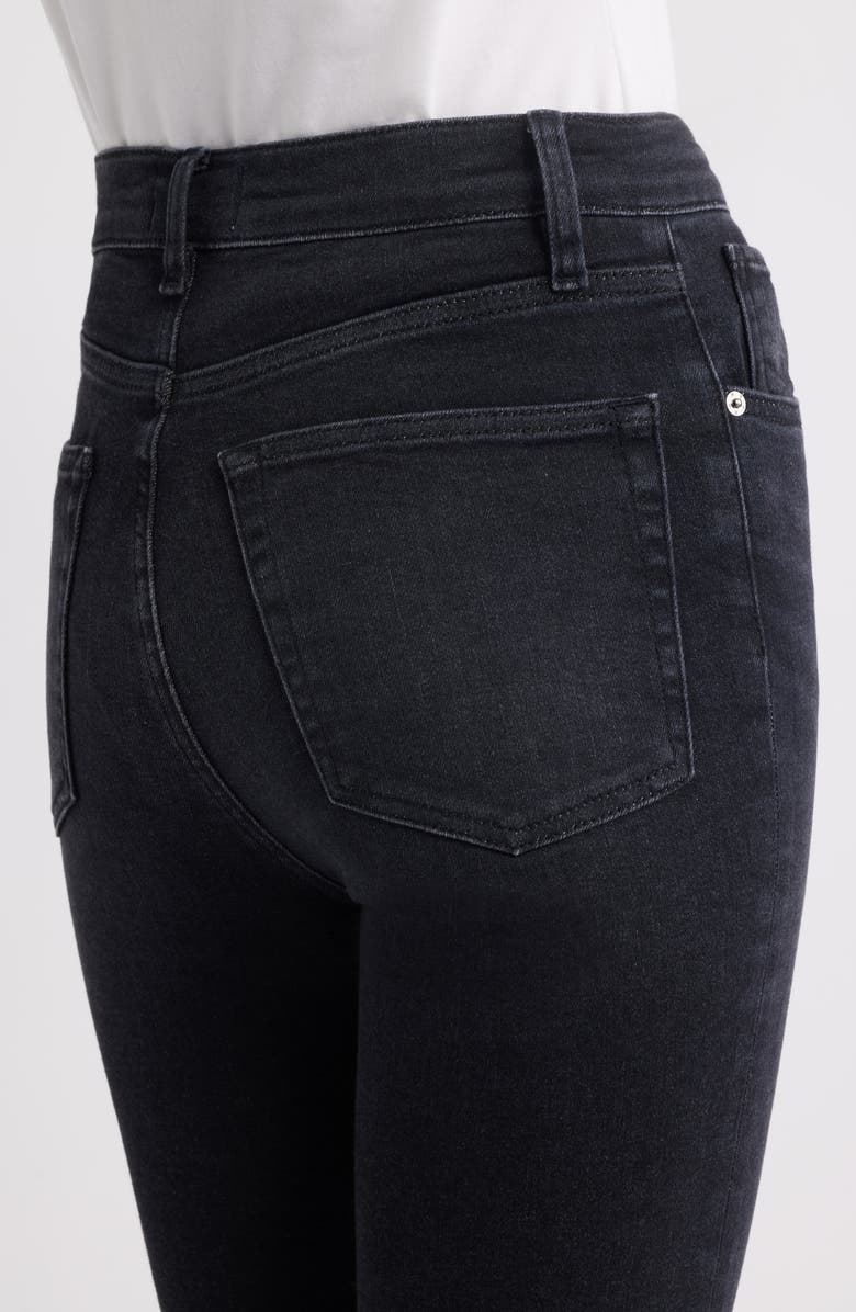 FRAME The Pencil Crop High Waist Ankle Slim Straight Leg Jeans, Alternate, color, Ultra