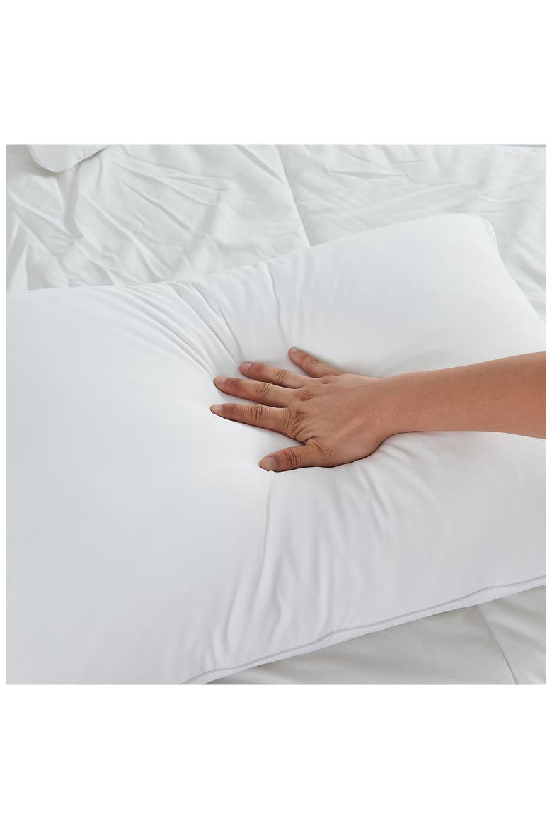 Flexcool Adjustable Memory Foam Pillow & Fill Pouch Set, Alternate, color, WHITE