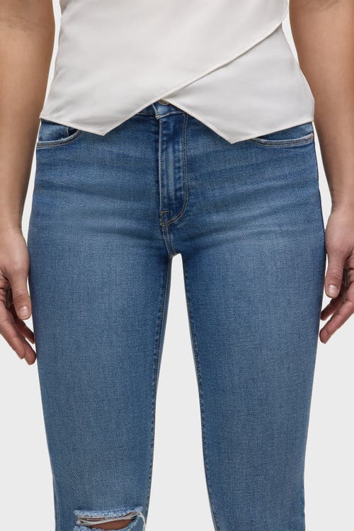 Hudson Jeans Nico Mid-rise Straight Ankle In Blue