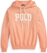 Polo Ralph Lauren Logo Lightweight Cotton Blend Fleece Hoodie