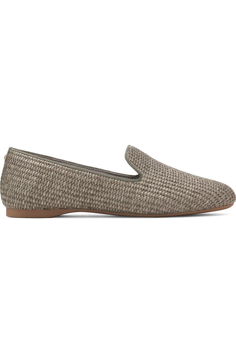 Birdies Starling Raffia Flat, Alternate, color,
