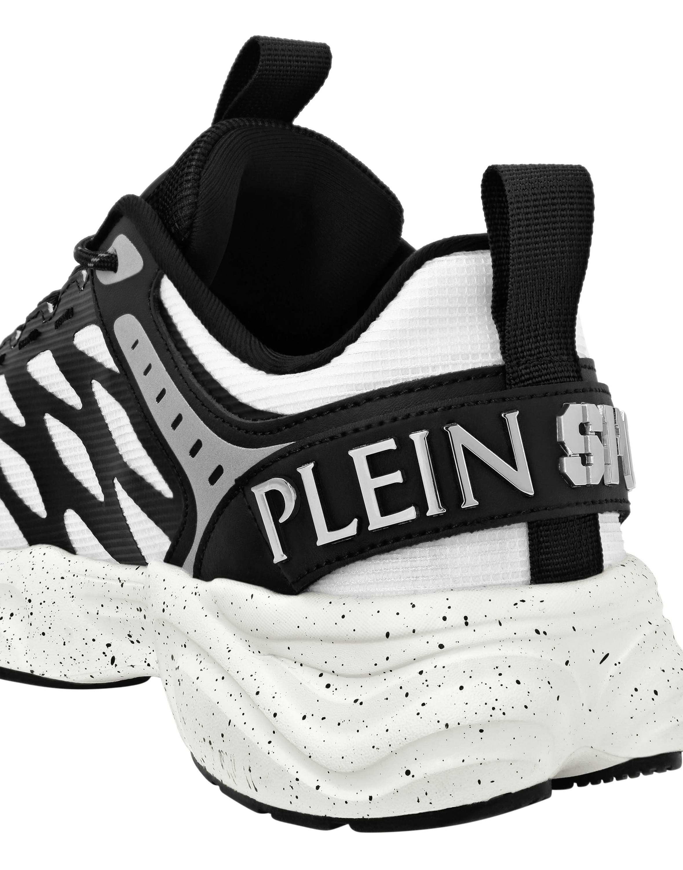 Runner Reflective Scratch Unisex, Alternate, color, white/black
