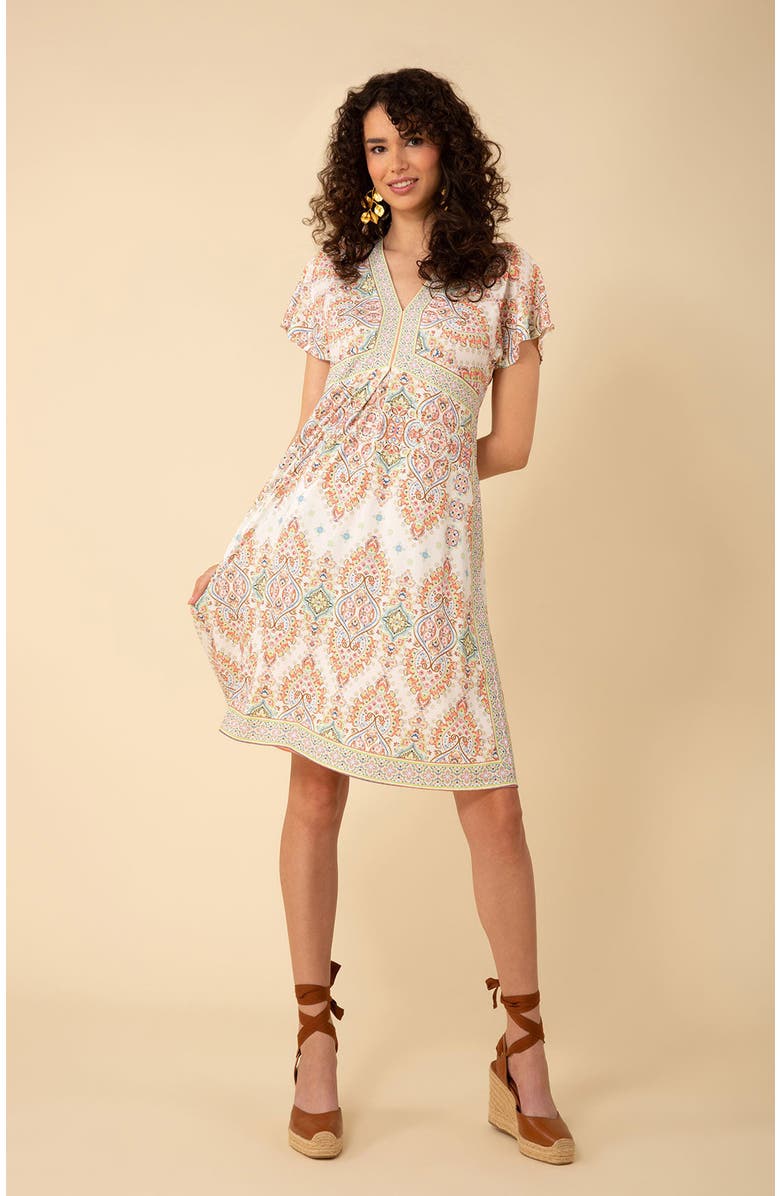 Hale Bob Elise Jersey Midi Dress, Main, color,