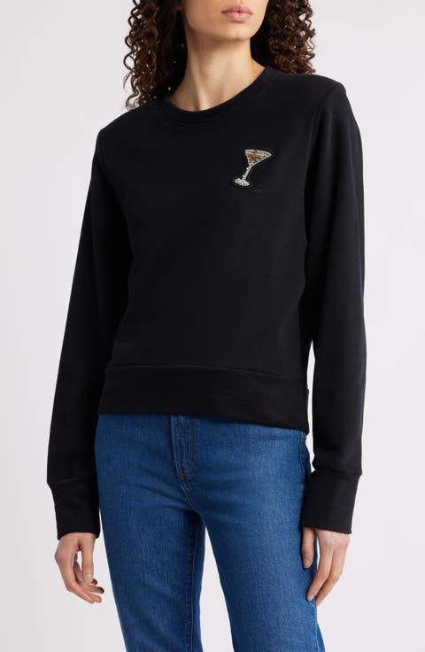Ellison Beaded Sweatshirt