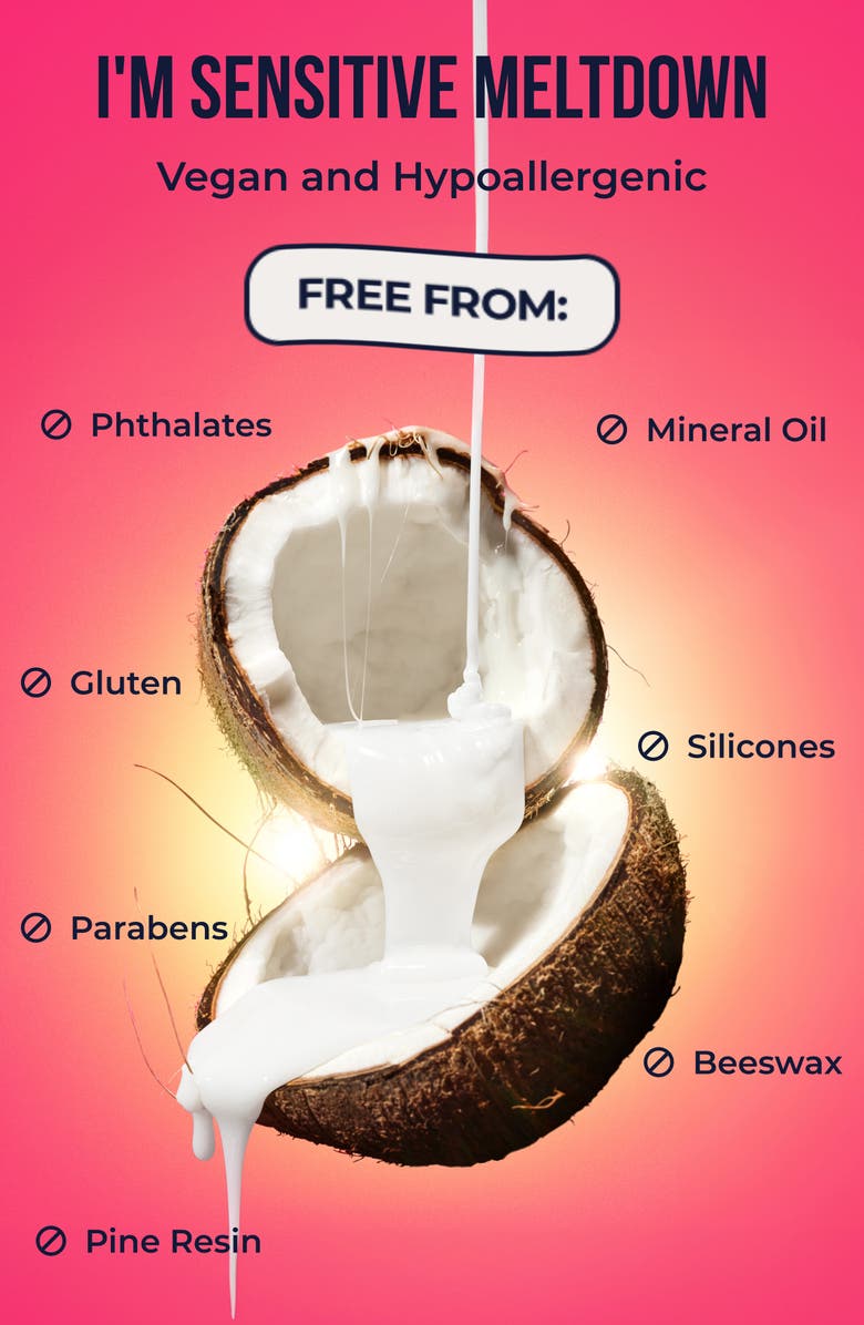Crybaby Wax I'm Sensitive Meltdown Vegan Hard Wax, Alternate, color,