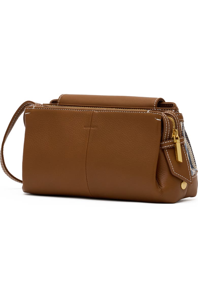 HAMMITT Medium Shoulder Bag, Alternate, color, Cabana Blue/ Brushed Gold