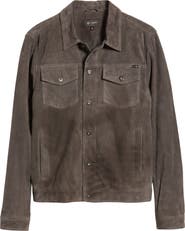 AG Dart Suede Trucker Jacket