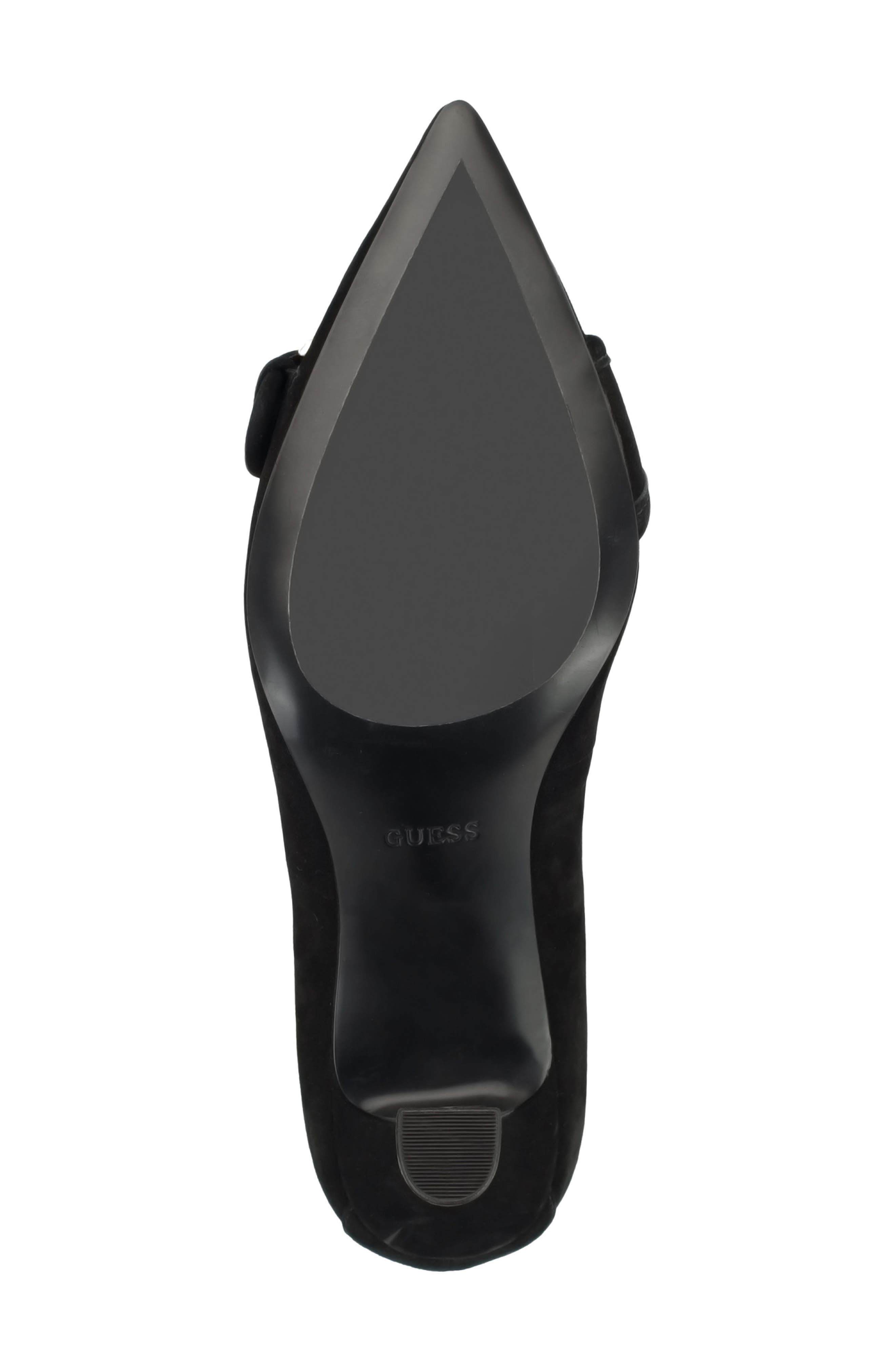 Andey Pointed Toe Pump, Alternate, color, BLACK