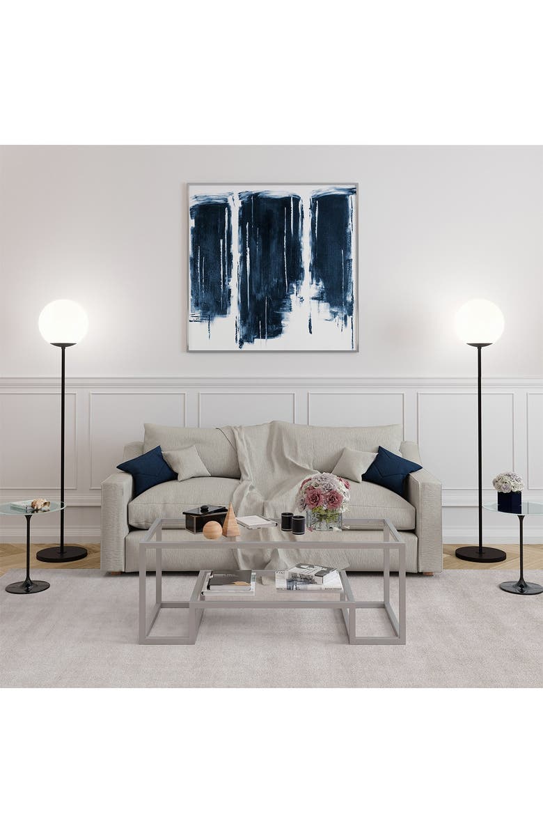 ADDISON AND LANE Theia Globe & Stem Floor Lamp - Blackened Bronze, Alternate, color, 