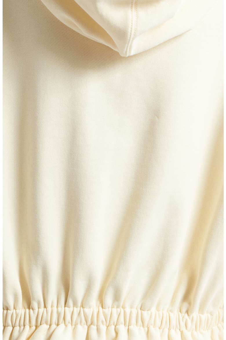 Ruffled Hoodie, Alternate, color, BUTTERCREAM