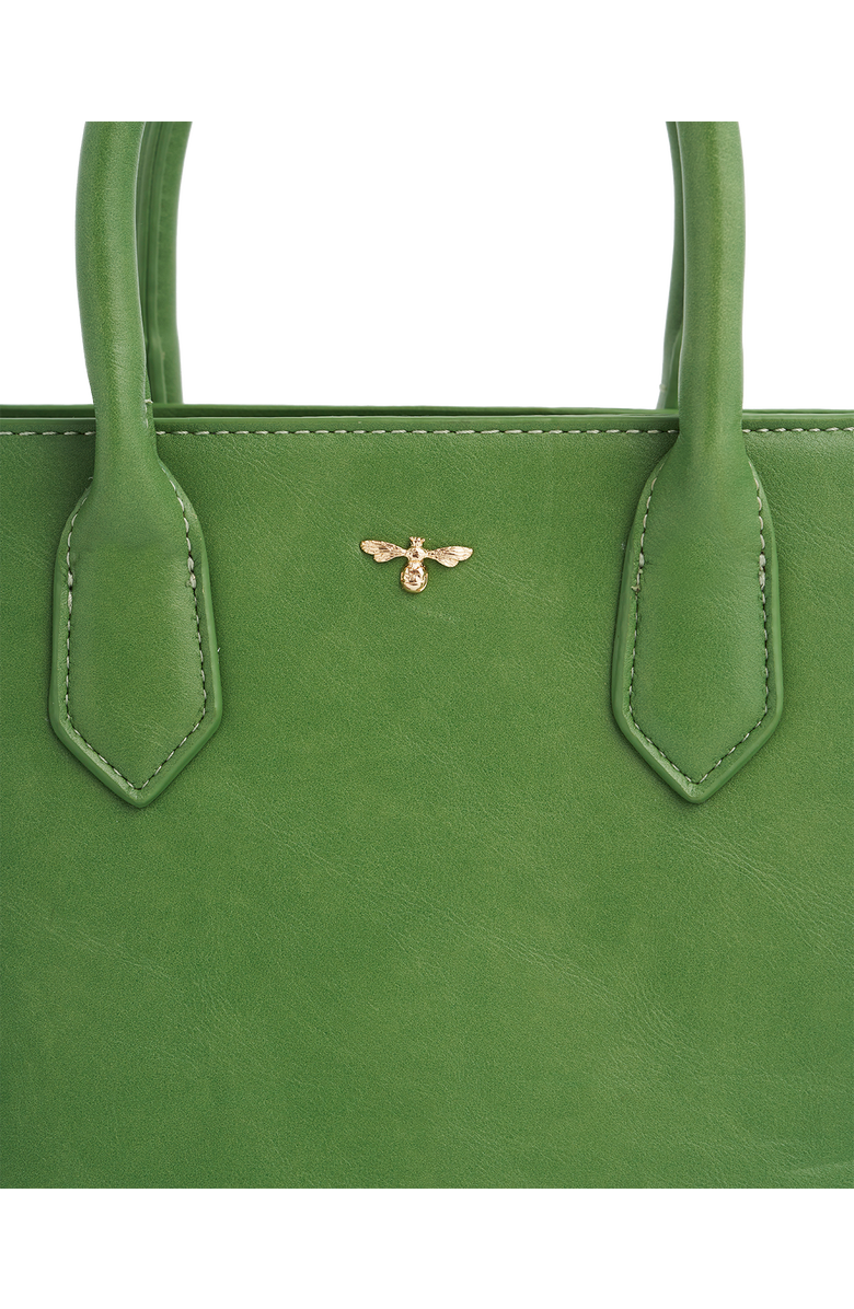 Fable England Garden Floral Structured Medium Tote Bag, Alternate, color, Light/Pastel Green