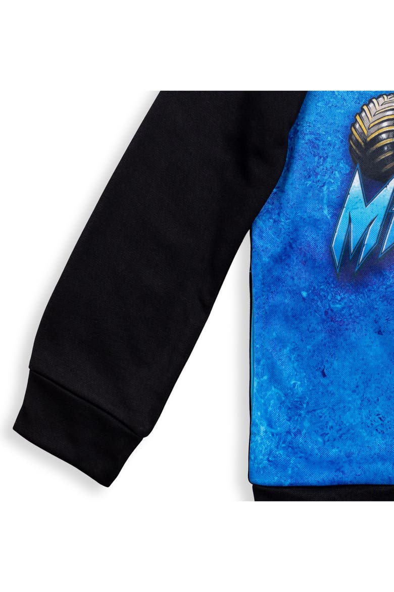 Fleece Pullover Hoodie, Alternate, color, Megalodon Blue