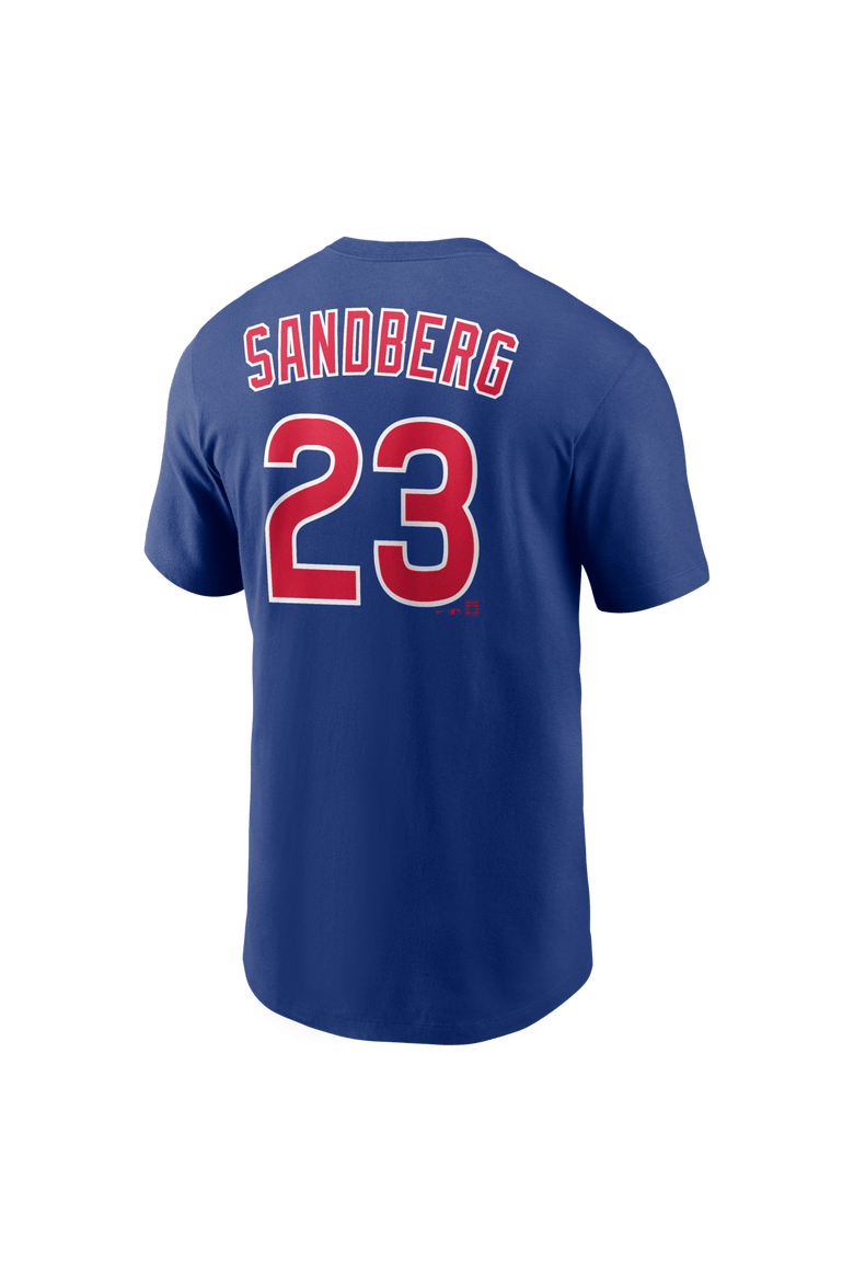 Men's Nike Ryne Sandberg Royal Chicago Cubs Cooperstown Collection Name & Number T-Shirt, Alternate, color, Royal