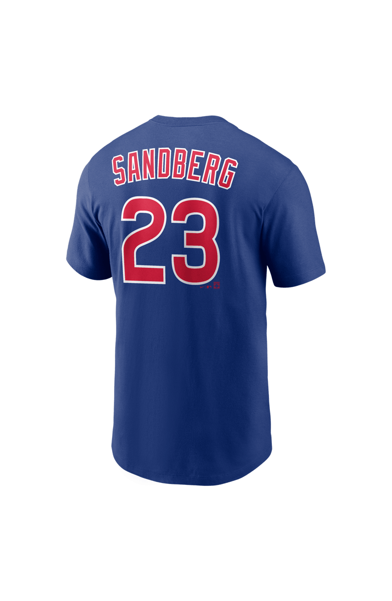 Nike Men's Nike Ryne Sandberg Royal Chicago Cubs Cooperstown Collection Name & Number T-Shirt, Alternate, color, Royal