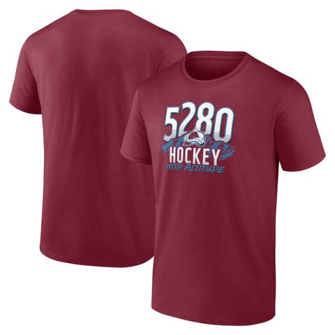 Men's Fanatics Branded Burgundy Colorado Avalanche Local T-Shirt