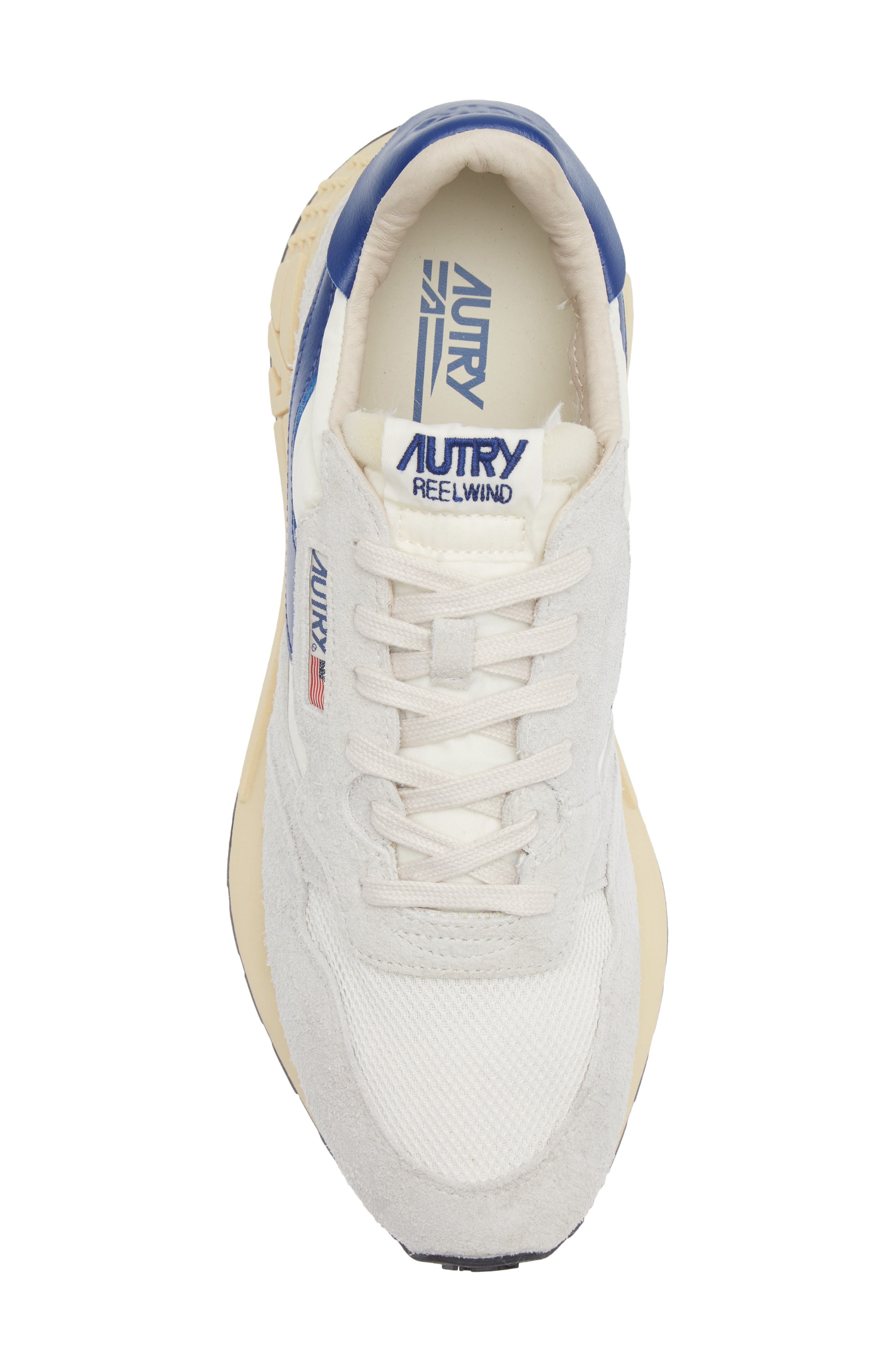 Reelwind Low Water Resistant Sneaker, Alternate, color, WHITE/ BLUE