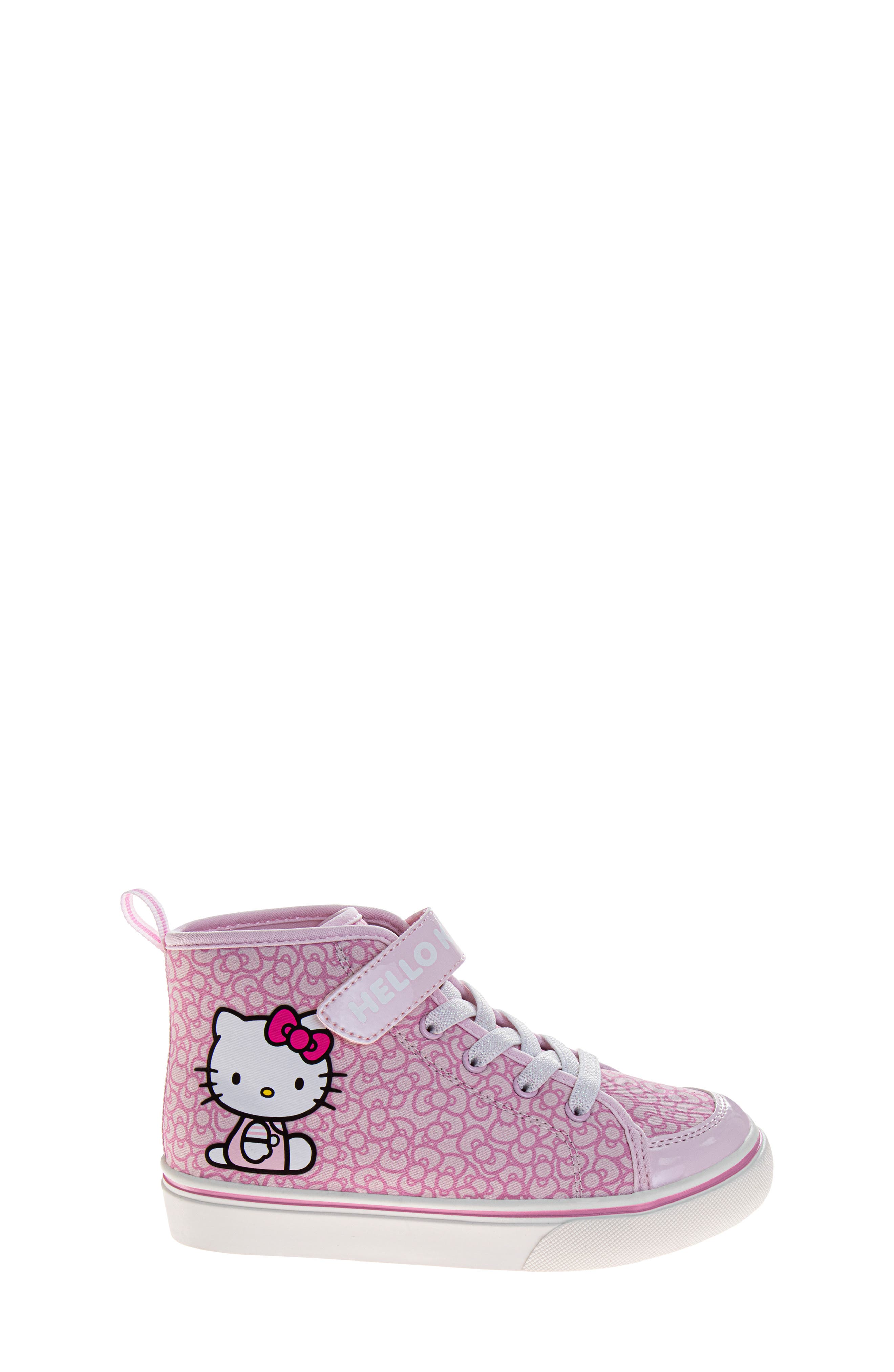 JOSMO x Sanrio<sup>®</sup> Kids' Hello Kitty High Top Sneaker, Alternate, color, Pink