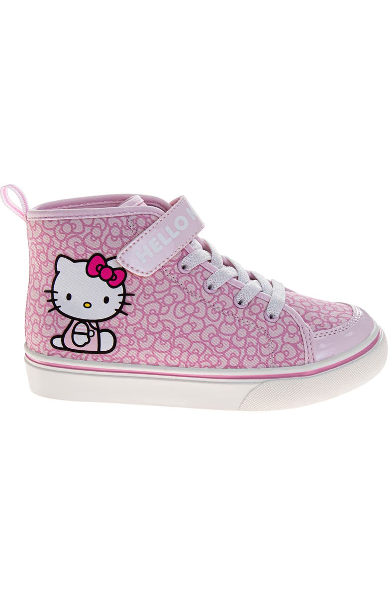 JOSMO x Sanrio<sup>®</sup> Kids' Hello Kitty High Top Sneaker, Alternate, color, Pink
