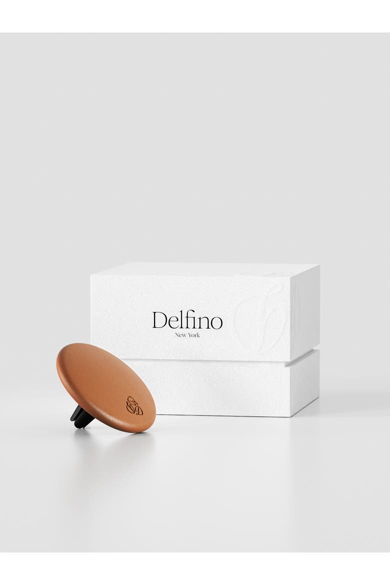 Freesia Camel Lambskin Car Diffuser and Insert, Alternate, color, Regular