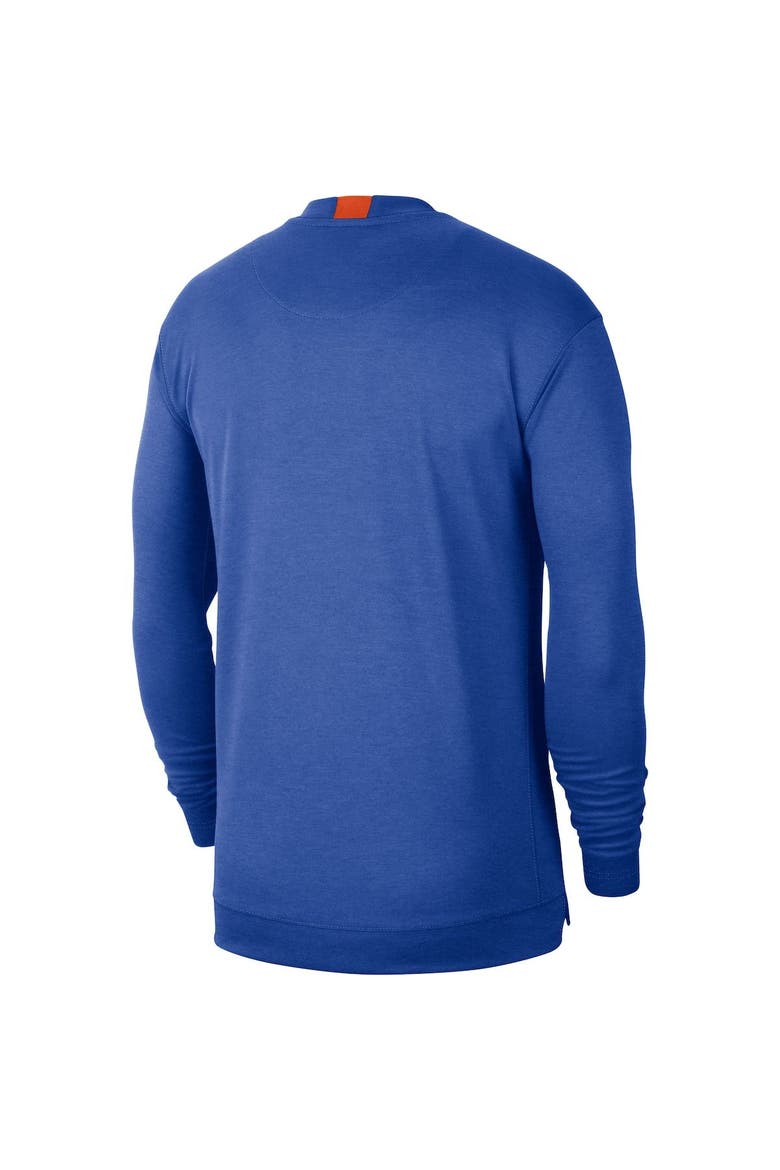 Men's Jordan Brand Royal Florida Gators 2021-22 Basketball Team Spotlight Performance Long Sleeve Top, Alternate, color, Royal