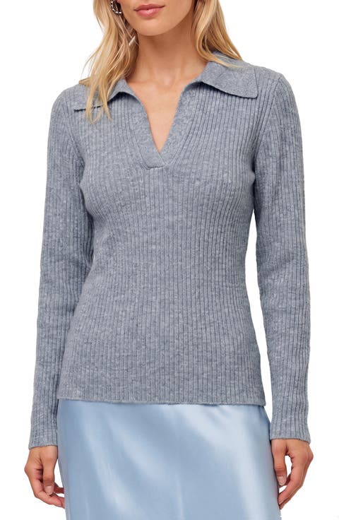 Daphne Collar Rib Sweater