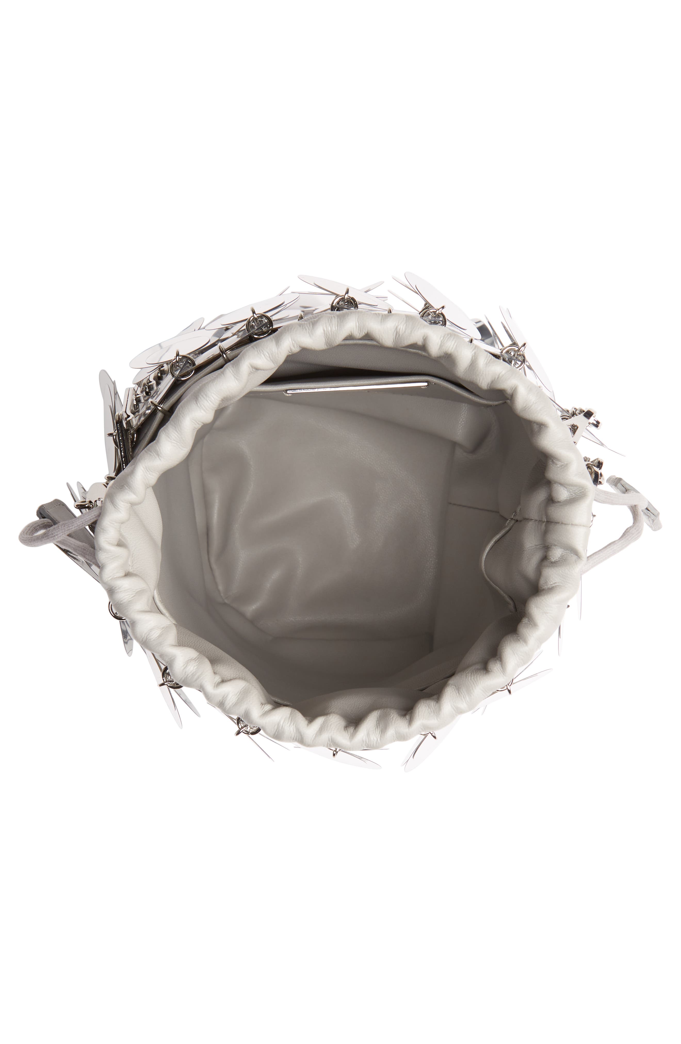 Rabanne paco rabanne Sparkle Bucket Bag, Alternate, color, 