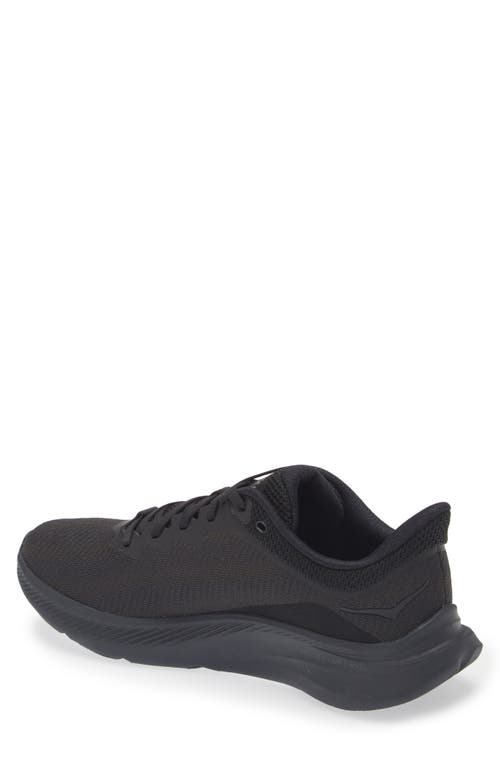 Hoka Solimar Running Shoe In Black