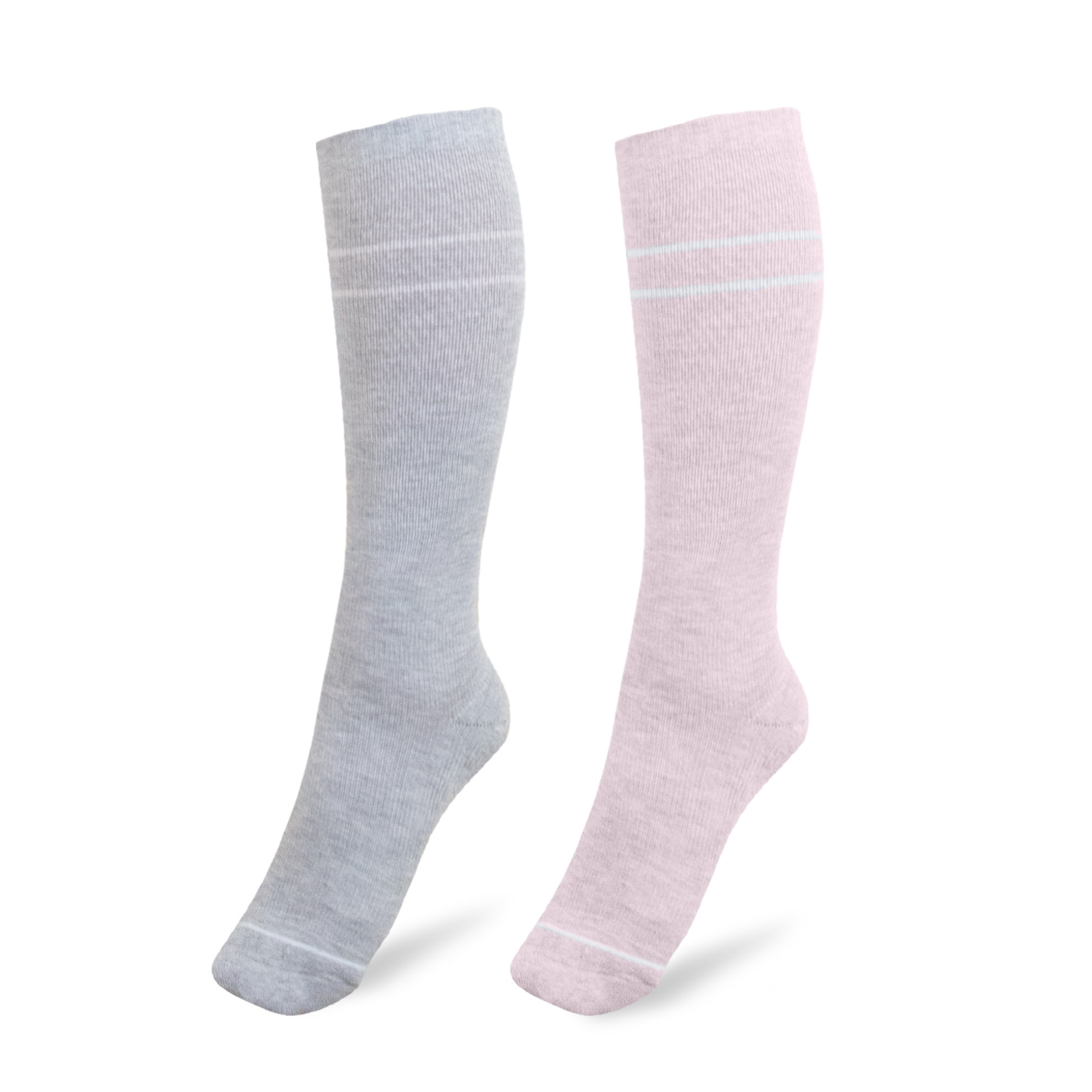 Pink & Grey Heather