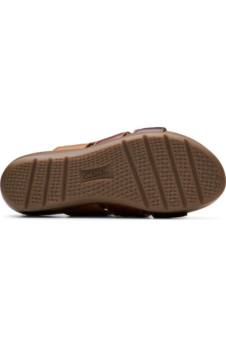 Clarks<sup>®</sup> Calenne Lily Slide Sandal, Alternate, color, Brown Multi