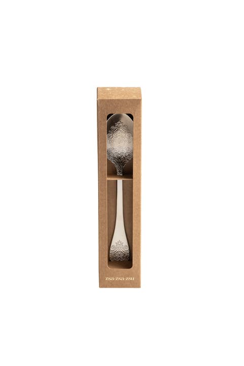 Dume Patterned Stainless Steel Dinner Spoon Set of 4