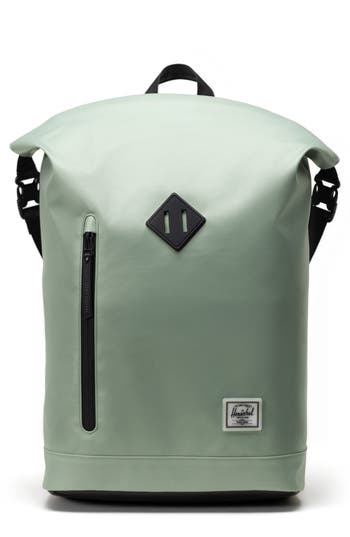 Herschel Supply Co . Roll Top Backpack In Green