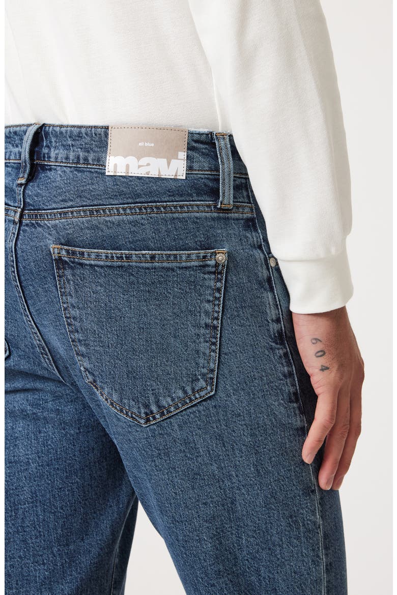 Zach Straight Leg Jeans, Alternate, color, DARK FADED CLASSIC BLUE