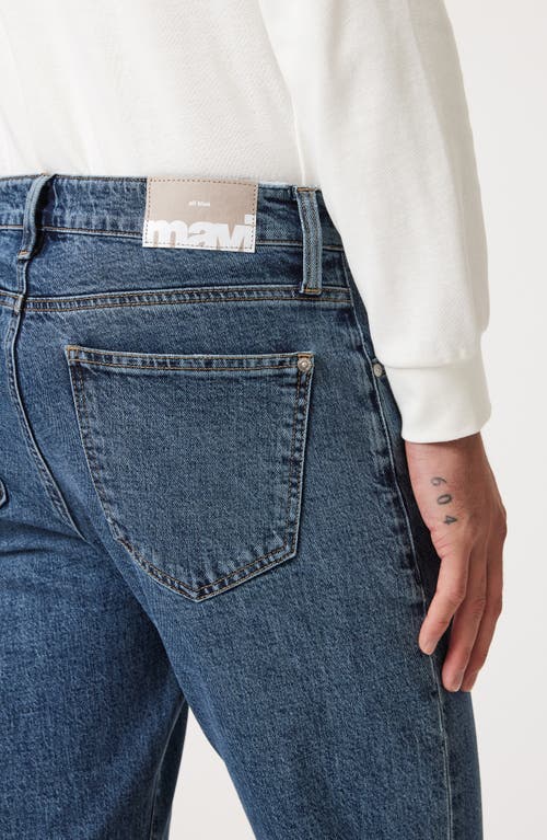 Mavi Jeans Zach Straight Leg Jeans In Dark Faded Classic Blue