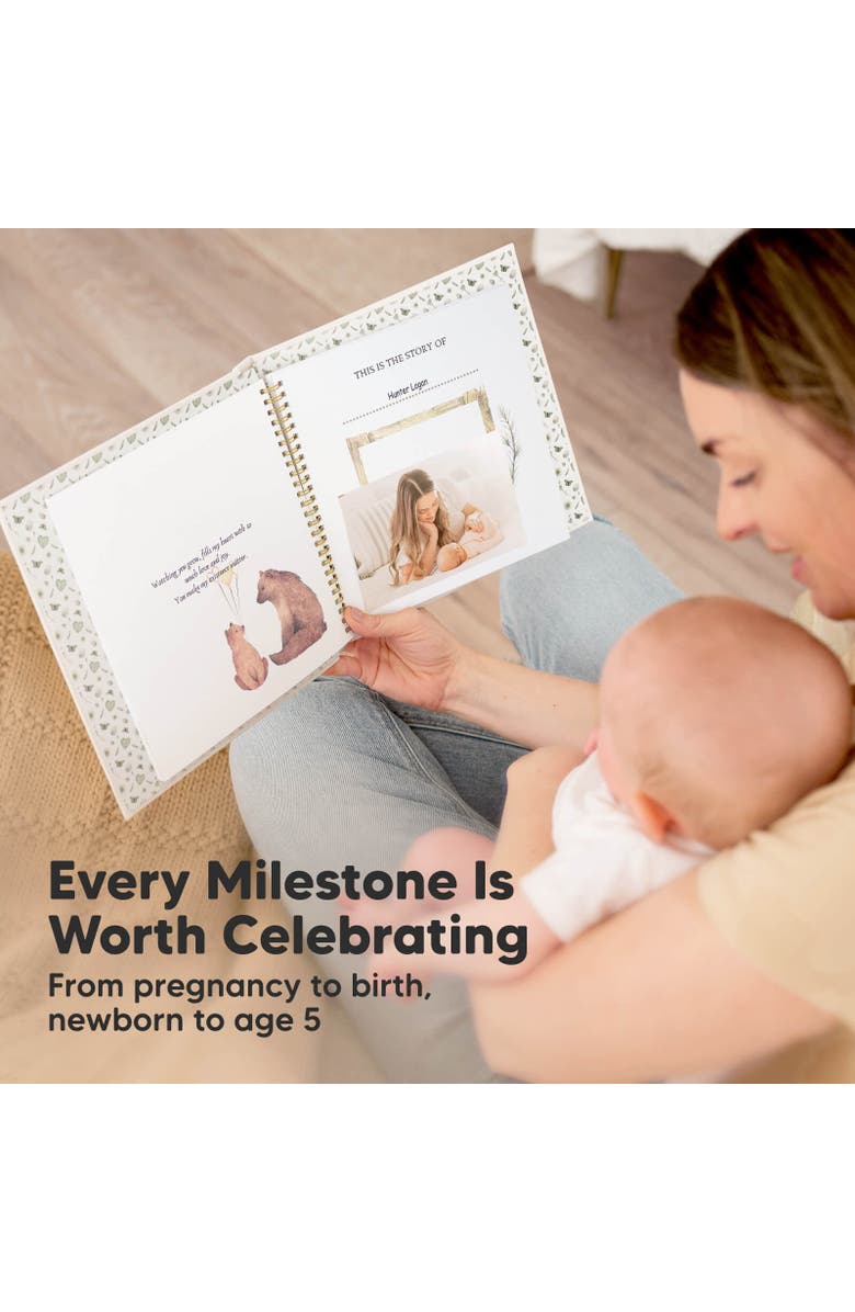 KeaBabies Craft Baby First Years Memory Book, Alternate, color, Wonderland