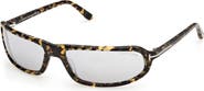TOM FORD Addison-02 64mm Rectangular Sunglasses