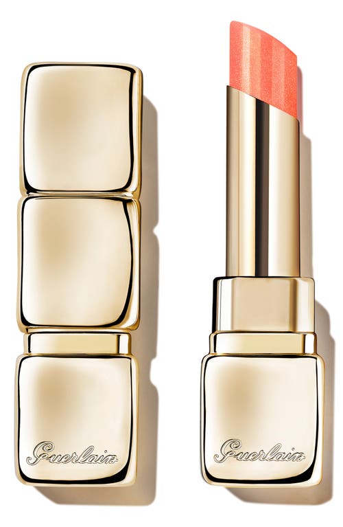 Guerlain Kisskiss Bee Glow Honey Tint Balm Pearly 3.2g 389 Pearly Peach In Orange