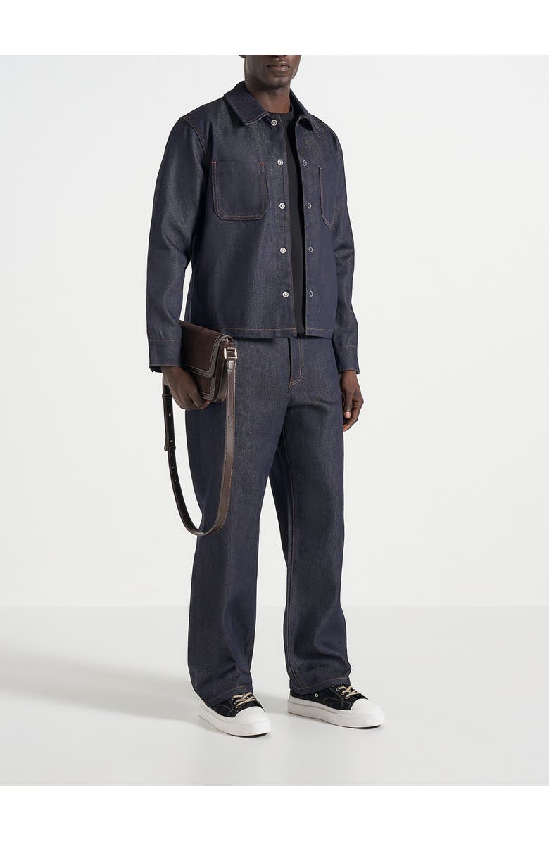 Manière De Voir Relaxed Fit Jeans, Alternate, color, Indigo