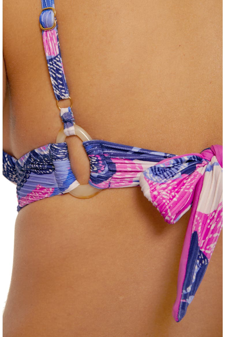 Lanai Halter Bikini Top, Alternate, color, PURPLE MULTI