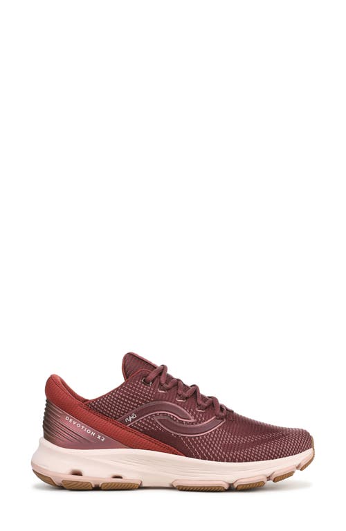 Ryka Rykä Devotion X 2 Walking Shoe In Red