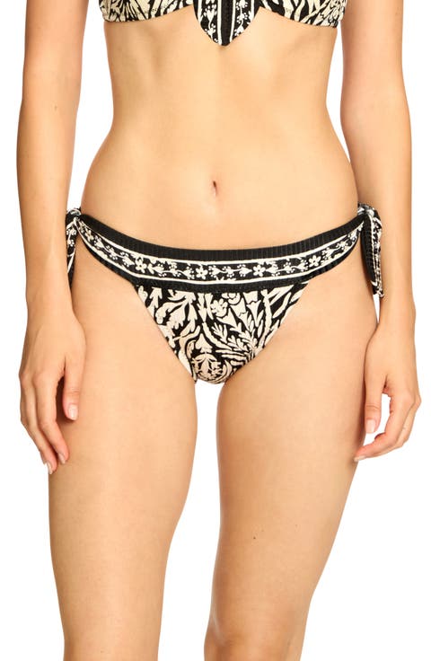 Claire Moderate Coverage Side Ring Bikini Bottoms