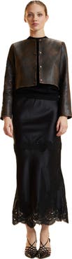 Cynthia Rowley Leather Jacket