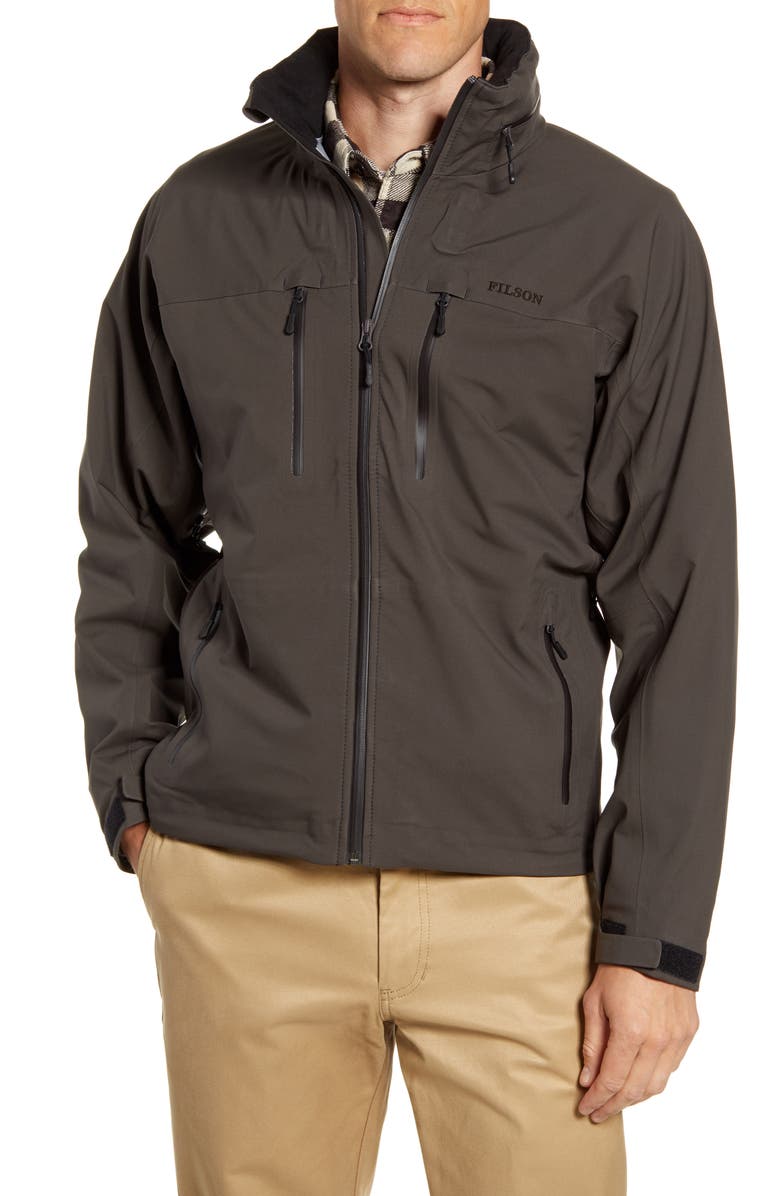 Filson Reliance Regular Fit Waterproof Jacket, Alternate, color,